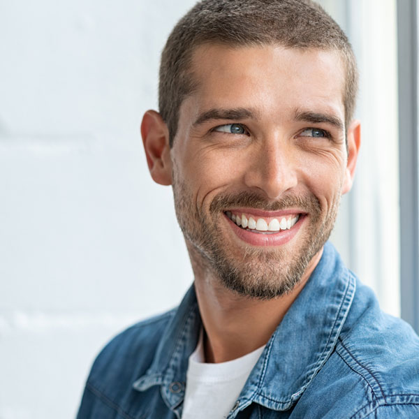 smiling young man